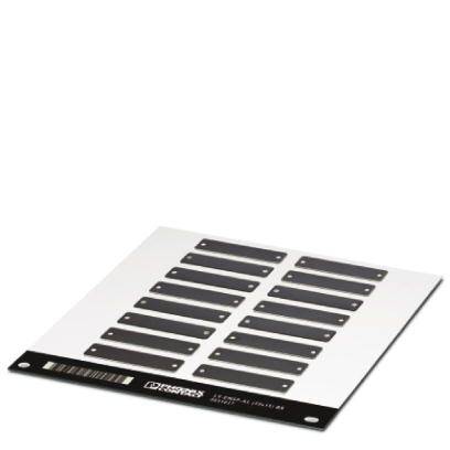 Phoenix Contact 0831627 LS-EMSP-AL (50X15) BK Gerätemarkierung Montage-Art: schrauben, nieten Schwarz Anzahl Markierer: 80 5St.