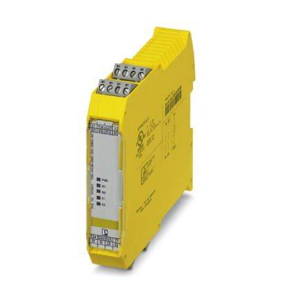 Sicherheitsrelais PSR-MC38-2NO-1DO-24DC-SC Phoenix Contact Betriebsspannung: 24 V/DC (B x H x T) 22.5 x 112.2 x 114.5 mm 1 St.