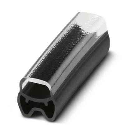 Phoenix Contact 1014047 PATG HF 1/18 Kennzeichnungsträger Montage-Art: aufschieben Transparent, Schwarz 1000St.