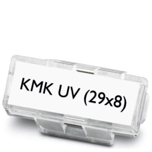 Phoenix Contact 1014107 KMK UV (29X8) Kennzeichnungsträger Montage-Art: Kabelbinder Transparent 100