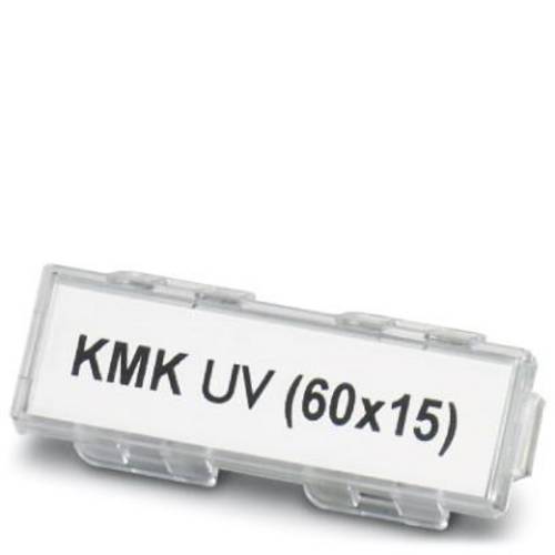 Phoenix Contact 1014108 KMK UV Label holder 50 pcs transparent cab...