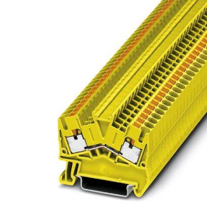 Phoenix Contact 1037084 Durchgangsklemme Push-In-Klemme Gelb 50St.