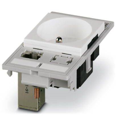 Phoenix Contact 1054543 Schutzkontakt-Steckdose IP20, IP00 Grau