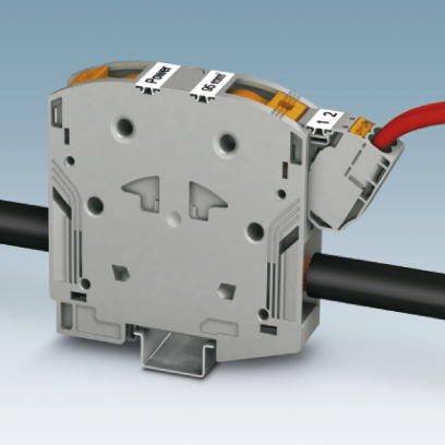 Phoenix Contact 1054722 Hochstromklemme Steck-Klemm Grau 3 St.