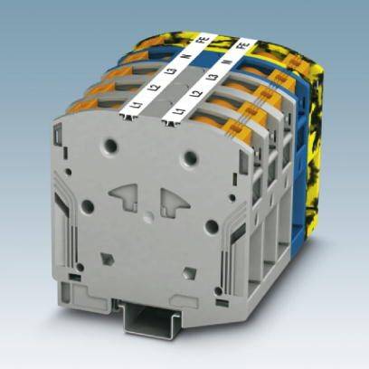 Phoenix Contact 1054722 Hochstromklemme Steck-Klemm Grau 3 St.