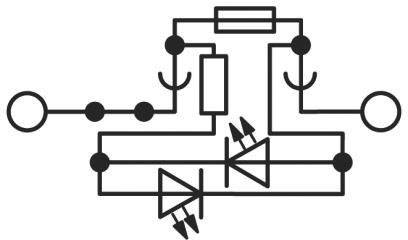 Phoenix Contact 1058860 Sicherungsreihenklemme Push-In-Klemme Grau 50St.