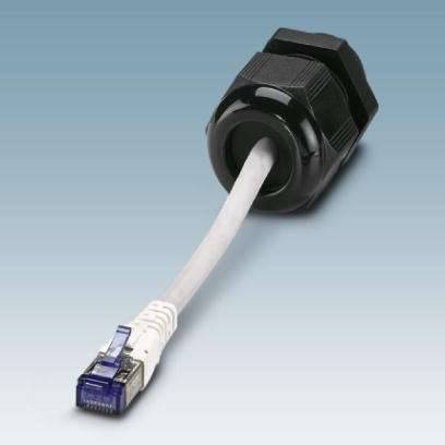 Phoenix Contact 1076600 Kabelverschraubung M25 x 1.5 Kunststoff, PA, CR Schwarz 1St.