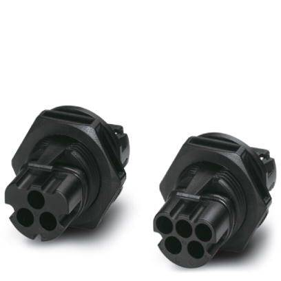 Phoenix Contact Gerätesteckverbinder Hinterwand 1409206 PRC 5-FT25-MC Schwarz Inhalt: 50St.
