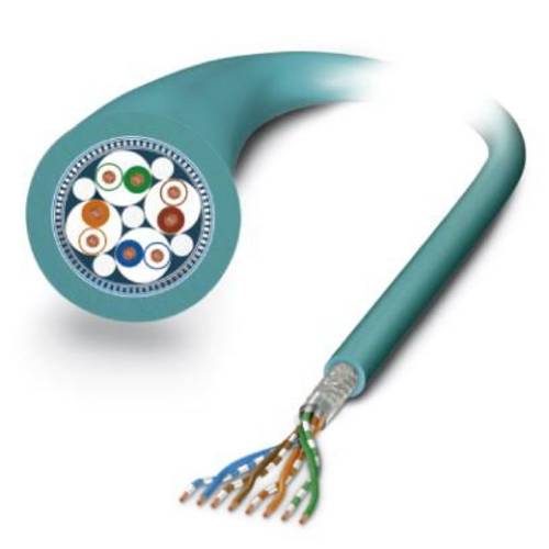 Phoenix Contact 1416318 Netzwerkkabel PUR halogenfrei 4 x 2 x 0.14mm² Wasserblau 1St.