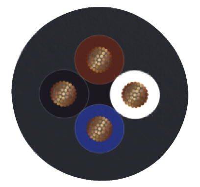 Phoenix Contact 1501838 Sensorleitung LiYY 4 x 0.34mm² Schwarz 100m