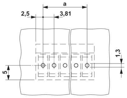 Phoenix Contact 1706222 Printklemme 0.34mm² Polzahl 7 Grün 50St.