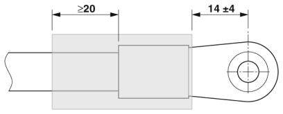 Phoenix Contact Durchführungsklemme Polzahl Gesamt 2 Rastermaß: 20mm 1708745 10St.