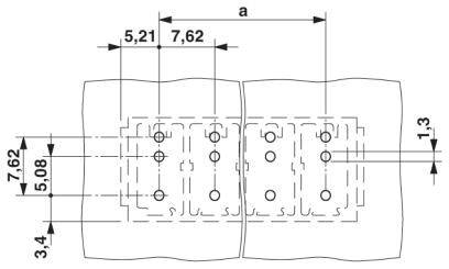 Phoenix Contact Stiftgehäuse-Kabel Polzahl Gesamt 7 Rastermaß: 7.62mm 1720628 50St.