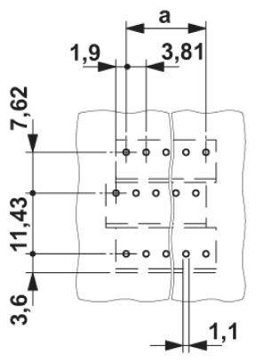 Phoenix Contact 1727816 Printklemme 1mm² Polzahl 10 Grün 1St.