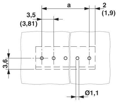 Phoenix Contact 1751358 Printklemme 1.5mm² Polzahl 13 Grün 1St.