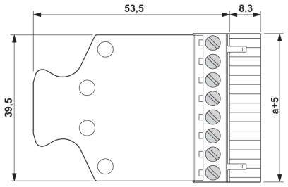 Phoenix Contact Buchsengehäuse-Kabel Polzahl Gesamt 9 Rastermaß: 5mm 1758995 1St.