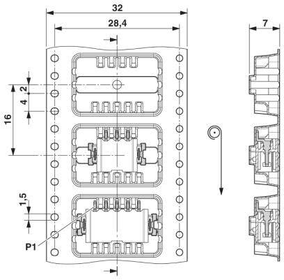 Phoenix Contact Stiftgehäuse-Platine Polzahl Gesamt 5 Rastermaß: 2.5mm 1778793 600St.