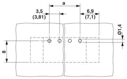 Phoenix Contact Stiftgehäuse-Platine Polzahl Gesamt 5 Rastermaß: 3.5mm 1789669 1St.
