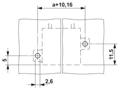 Phoenix Contact Buchsengehäuse-Kabel Polzahl Gesamt 14 Rastermaß: 5.08mm 1824243 1St.