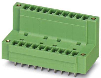 Phoenix Contact Stiftgehäuse-Kabel Polzahl Gesamt 2 Rastermaß: 3.81mm 1830253 1St.