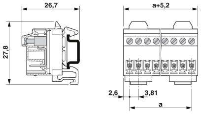 Phoenix Contact Stiftgehäuse-Kabel Polzahl Gesamt 5 Rastermaß: 3.81mm 1832769