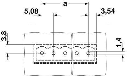 Phoenix Contact Stiftgehäuse-Kabel Polzahl Gesamt 9 Rastermaß: 5.08mm 1924376 50St.