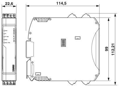 Phoenix Contact 2316363GW PL FF/MODBUS I/O Modul 30 V/DC 1St.
