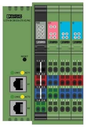 Phoenix Contact IL ETH BK DI8 DO4 2TX-XC-PAC 2701388 Buskoppler 24 V/DC