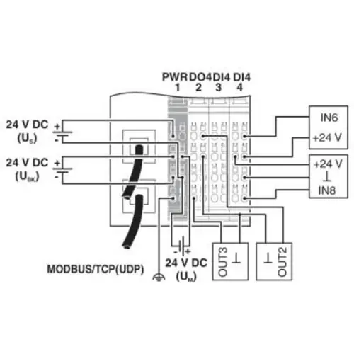 Phoenix Contact IL ETH BK DI8 DO4 2TX-XC-PAC 2701388 Buskoppler 24 V/DC Phoenix Contact IL ETH BK DI8 DO4 2TX-XC-PAC 2701388 Buskoppler 24 V/DC