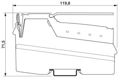 Phoenix Contact IL ETH BK DI8 DO4 2TX-XC-PAC 2701388 Buskoppler 24 V/DC
