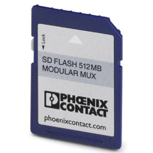 Phoenix Contact 2701872 SD FLASH 512MB MODULAR MUX SPS-Speichermodul 3.3 V/DC