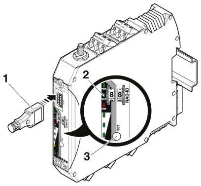 Phoenix Contact 2702197 RAD-868-CONF-RF1 I/O Modul 1 St.
