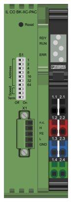 Phoenix Contact IL CO BK-XC-PAC 2702635 Buskoppler 24 V/DC