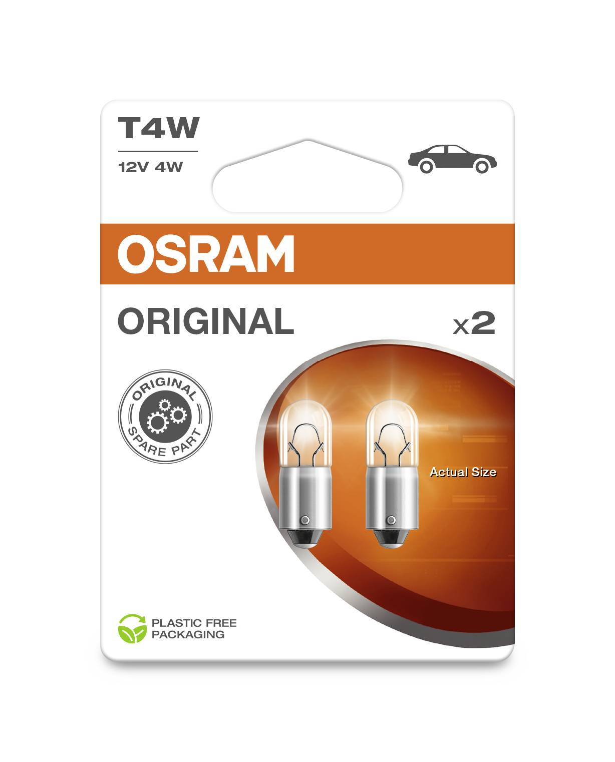 Osram Automotive 4062172395984 Signal Leuchtmittel Original Line T4W 4W 12V