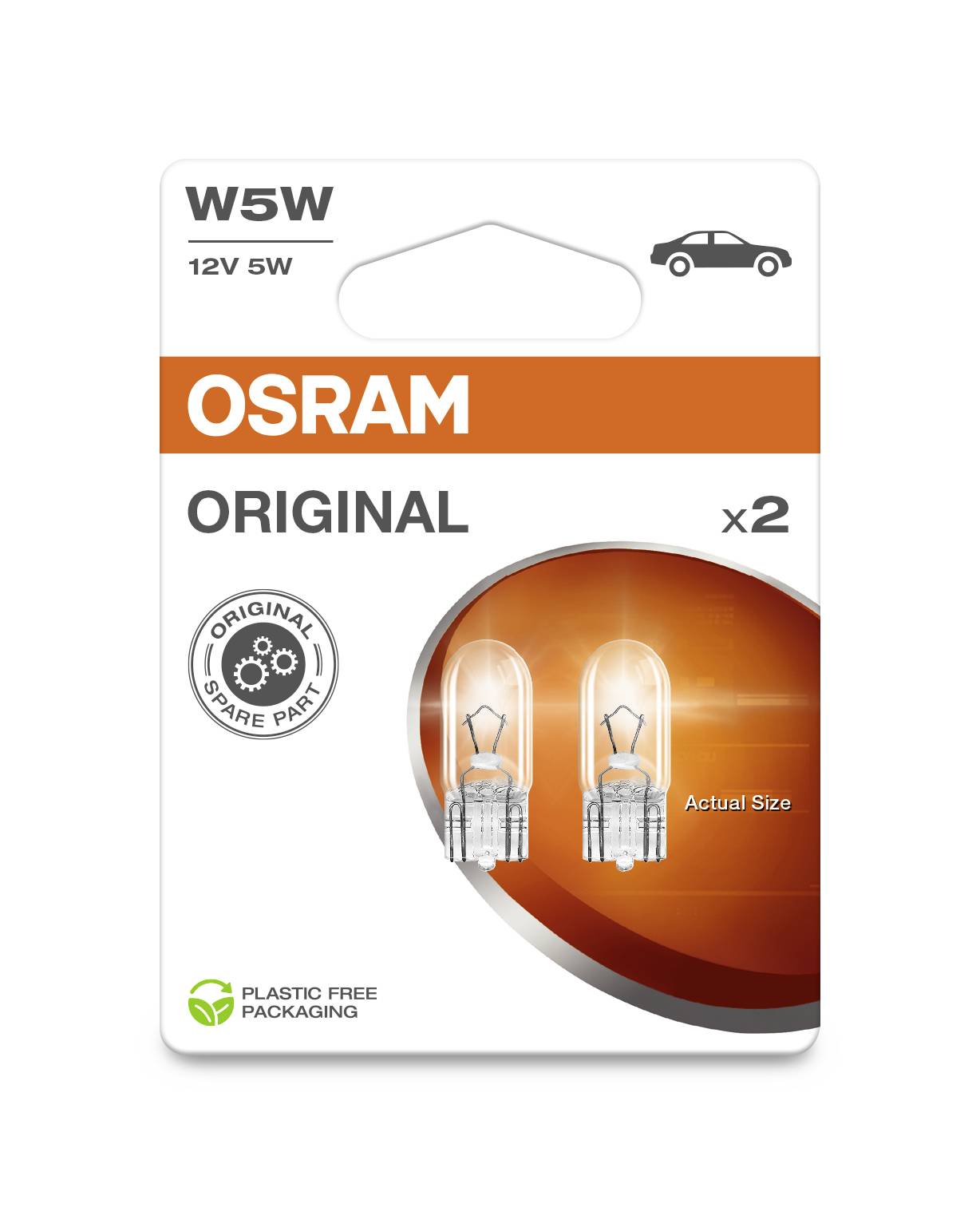 Osram Automotive 4062172395885 Signal Leuchtmittel Standard W5W 5W 12V