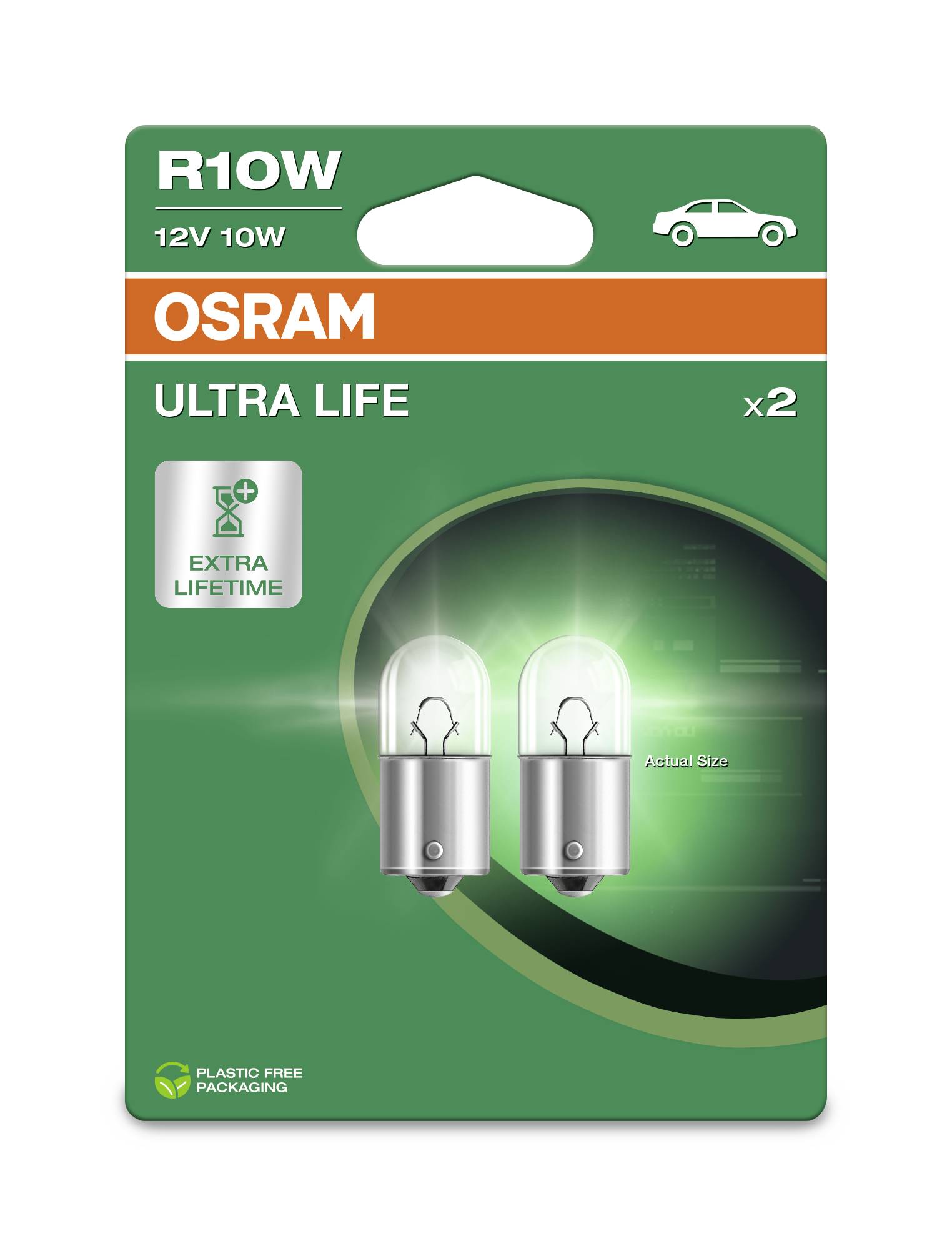 Osram Automotive 4062172394918 Signal Leuchtmittel Ultra Life R10W 10W 12V