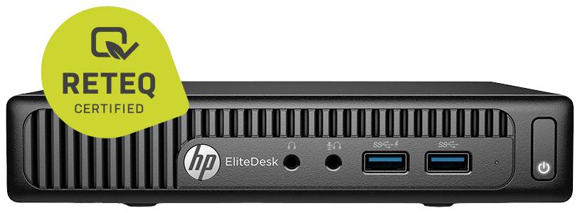 HP ELITEDESK 705 G3 DM Desktop PC (generalüberholt) (gut) AMD A10 Pro 8770E 8GB 256GB SSD AMD Radeon Graphics Windows® 10 Home