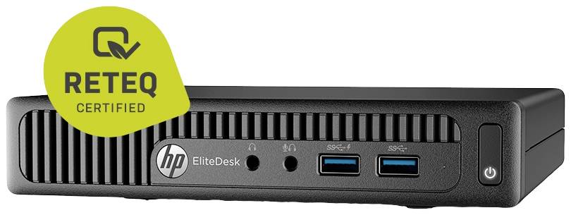 HP ELITEDESK 705 G3 DM Desktop PC (generalüberholt) (gut) AMD A10 Pro 8770E 8GB 256GB SSD AMD Radeon Graphics Windows® 10 Home