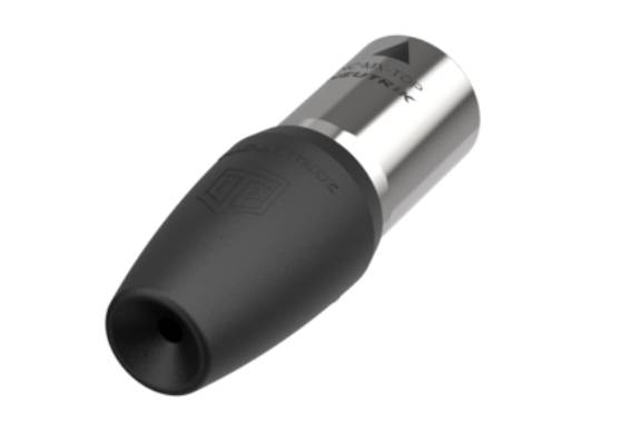 Neutrik NC5MX1-TOP-14 XLR-Steckverbinder Stecker, gerade Polzahl: 5 Schwarz 1St.