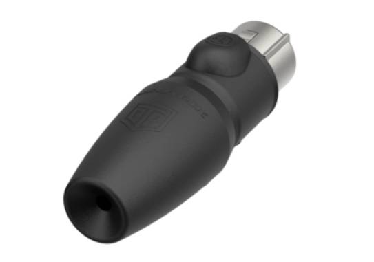 Neutrik NC5FX1-TOP-14 XLR-Steckverbinder Kupplung, gerade Polzahl: 5 Schwarz 1St.