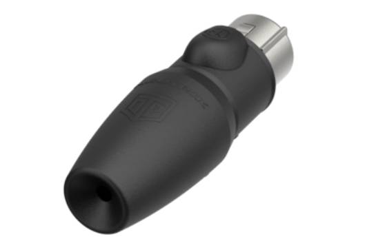 Neutrik NC5FX1-TOP XLR-Steckverbinder Kupplung, gerade Polzahl: 5 Schwarz 1St.