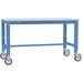 Manuflex AU7337.5012 Arbeitstisch UNIVERSAL Spezial mobil mit Kunststoffplatte, BxTxH = 1250 x 800 x 752-972mm Licht-Blau Manuflex AU7337.5012 Arbeitstisch UNIVERSAL Spezial mobil mit Kunststoffplatte, BxTxH = 1250 x 800 x 752-972mm Licht-Blau