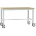 Manuflex AU7335.7035 Arbeitstisch UNIVERSAL Spezial mobil mit Multiplexplatte, BxTxH = 1250 x 800 x 752-972mm Lichtgrau (RAL 7035) Manuflex AU7335.7035 Arbeitstisch UNIVERSAL Spezial mobil mit Multiplexplatte, BxTxH = 1250 x 800 x 752-972mm Lichtgrau (RAL 7035)