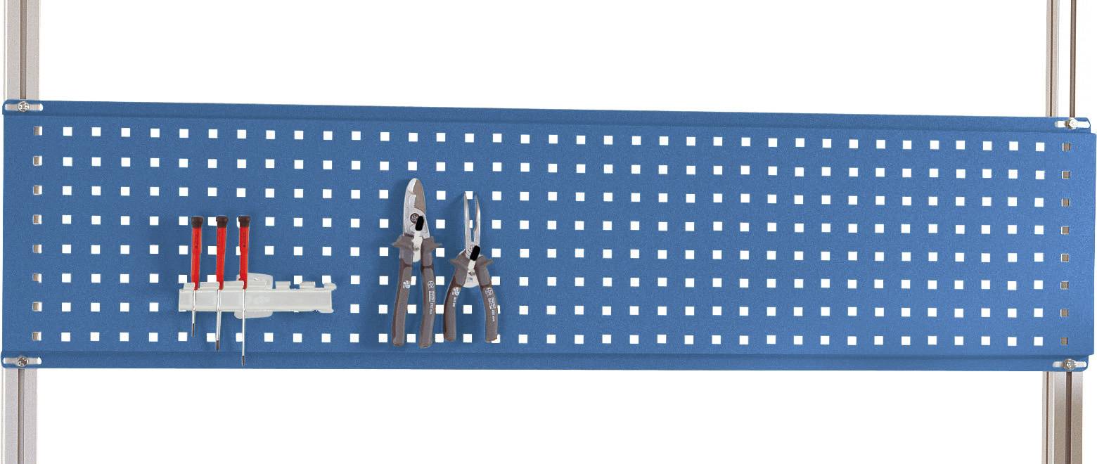 Manuflex LZ8275.5007 ESD-Werkzeug-Lochplatte für UNIVERSAL und CANTOLAB, Nutzhöhe = 300 mm. Für Tischbreite 2000mm 1St.