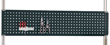 Manuflex LZ8274.7016 ESD-Werkzeug-Lochplatte für UNIVERSAL und CANTOLAB, Nutzhöhe = 300 mm. Für Tischbreite 1750mm 1St.