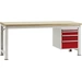 Manuflex WP5424.3003 Komplett-Werkbank Grund PROFI Standard mit Multiplex-Platte, BxTxH = 1500 x 700 x 840mm Manuflex WP5424.3003 Komplett-Werkbank Grund PROFI Standard mit Multiplex-Platte, BxTxH = 1500 x 700 x 840mm