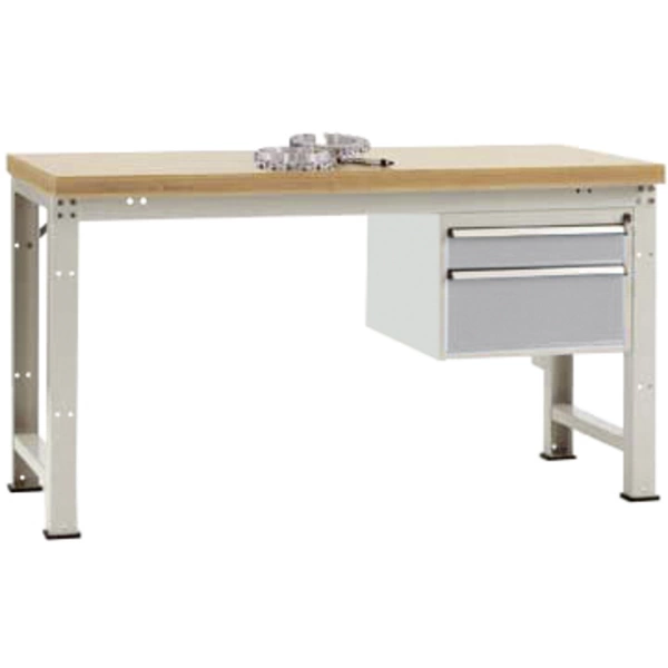 Manuflex WP5667.9006 Komplett-Werkbank Grund PROFI Standard mit Kunststoff-Platte, BxTxH = 2000 x 700 x 840mm Manuflex WP5667.9006 Komplett-Werkbank Grund PROFI Standard mit Kunststoff-Platte, BxTxH = 2000 x 700 x 840mm