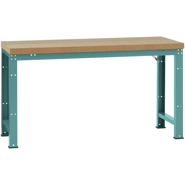 Manuflex WP3019.5021 Grundwerkbank PROFI Standard mit Kunststoffplatte, BxTxH = 1500 x 700 x 840mm Manuflex WP3019.5021 Grundwerkbank PROFI Standard mit Kunststoffplatte, BxTxH = 1500 x 700 x 840mm