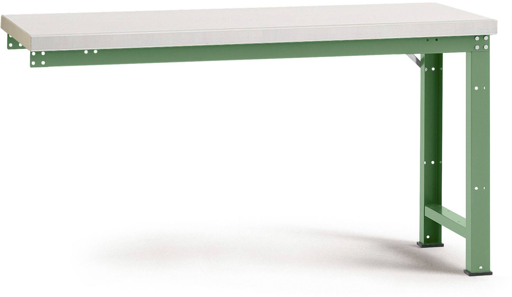 Manuflex WP4016.6011 Anbauwerkbank PROFI Standard mit Blechbelagplatte, BxTxH = 1500 x 700 x 840mm