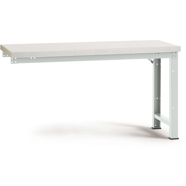 Manuflex WP4016.7035 Anbauwerkbank PROFI Standard mit Blechbelagplatte, BxTxH = 1500 x 700 x 840mm Manuflex WP4016.7035 Anbauwerkbank PROFI Standard mit Blechbelagplatte, BxTxH = 1500 x 700 x 840mm